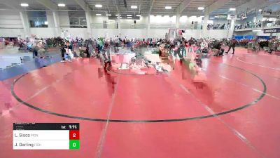 81 lbs Round Of 16 - Lucas Sisco, Iron Faith WC vs James Darling, Fisheye WC