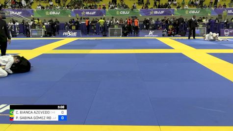 CAMILA BIANCA AZEVEDO vs PAULA SABINA GÓMEZ RONDÓN 2024 Brasileiro Jiu-Jitsu IBJJF