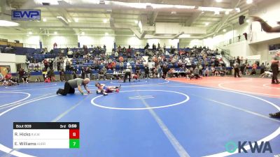 61 lbs Quarterfinal - Damen Macias, Berryhill Wrestling Club vs Boston Bollinger, Tulsa Blue T Panthers