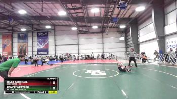 92 lbs Rd# 6- 9:00am Saturday Final Pool - Royce Wetzler, VA Team Predator vs Riley Correal, Iron Horse