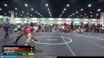 195 lbs Round 1 (8 Team) - Tucker Cody, Kame Style vs Baxter Hoffman, Beebe Trained