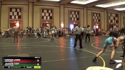 110 lbs Semifinal - Jackson Cody, Smitty`s Barn vs Connor LaGier, Unattached