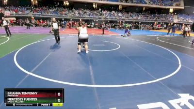 5A 235 lbs Quarterfinal - Brianna Tenpenny, Princeton vs Mercedes Fuentes, Dallas Hillcrest