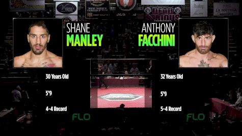 Anthony Facchini vs. Shane Manley - Ring of Combat 66 Replay