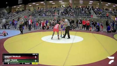 135 lbs Cons. Round 2 - Danule Trujillo, Pelbobs vs Kurry Travis, Central Linn Mat Club