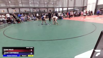 138 lbs Cons. Round 6 - Evan Velez, CA vs Gavin Contreras, CA