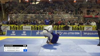 ALEX MUNIS DOS SANTOS vs SEBASTIAN RODRIGUEZ WILLIAMS 2022 Pan Jiu Jitsu IBJJF Championship