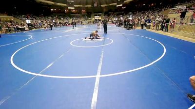 90 lbs Quarterfinal - Bo Phillips, R.A.W. vs Jordan McCormack, Mojo Grappling Academy