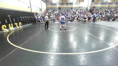 132 lbs Round Of 16 - Garrett Levesque, RHAM vs Danny Carrozza, Brookfield/Shepaug