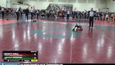 45 lbs Quarterfinal - Beckett Goble, Pursuit Wrestling Minnesota vs Lincoln Anderson, DGF