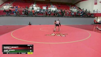 120 lbs Round 1 - Barrett Bennett, Lucas Lovejoy vs Gabe Aldaco, Grapevine