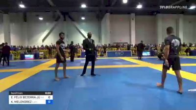 ESDRAS FÉLIX BEZERRA JÚNIOR vs KEVIN MELENDREZ 2021 American National IBJJF Jiu-Jitsu Championship