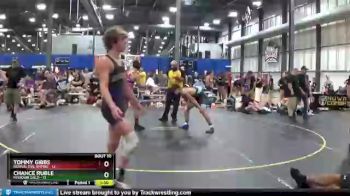 130 lbs Finals (8 Team) - Tommy Gibbs, Revival Evil Empire vs Chance Ruble, Missouri Gold
