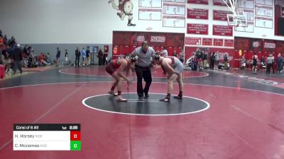 157 lbs Consi Of 8 #2 - Hogan Horsey, Rider-Unattached vs Cole Mccomas, Rider-Unattached