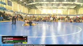 132 lbs Round 1 (4 Team) - Luke Chastain, Noblesville vs Jackson Hawk, Delta