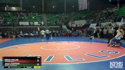 285 lbs 3rd Place Match - Zack Chatman, Hewitt-Trussville vs MITCH TAYLOR, Vestavia Hills