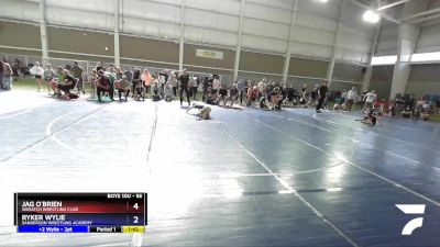 56 lbs Round 3 - Jag O`Brien, Wasatch Wrestling Club vs Ryker Wylie, Sanderson Wrestling Academy