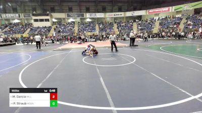 180 lbs Quarterfinal - Michael Garcia, Milliken Middle School vs Phoenix Straub, Mountain Ridge Middle School