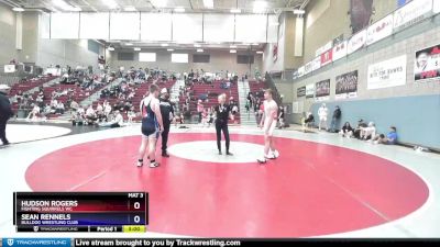 170 lbs Round 3 - Hudson Rogers, Fighting Squirrels WC vs Sean Rennels, Bulldog Wrestling Club