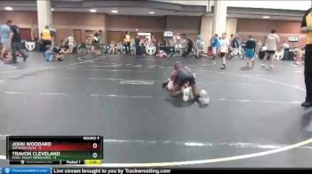 67 lbs Round 3 (6 Team) - Travon Cleveland, Steel Valley Renegades vs John Woodard, Haywood Elite