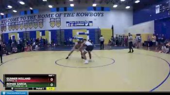 160 lbs Quarterfinals (8 Team) - Gunner Holland, Osceola vs Roman Garcia, Palmetto Ridge H.S.