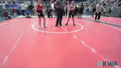 80 lbs 3rd Place - Landon Watson, Wagoner Takedown Club vs Braxton Zibell, Barnsdall Youth Wrestling