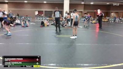 90 lbs Finals (8 Team) - Alexander Ponce, Ares vs Chase Randolph, Ohio Gold