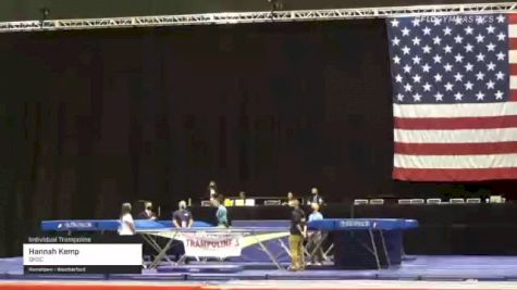 Hannah Kemp - Individual Trampoline, GKSC - 2021 USA Gymnastics Championships