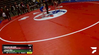 55 lbs Semifinal - Olivia Kinny, Glenrock Wrestling Club vs Cora Klukas, Windy City Wrestlers