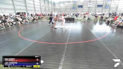 126 lbs Placement Matches (16 Team) - Ian Hardy, Team Nebraska vs Leo Maestas, California