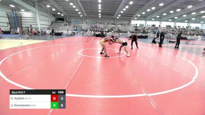 126 lbs Round Of 32 - Dylan Kadish, MetroWest United Black vs Jayden Duncanson, SWA