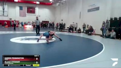 120 lbs Cons. Round 2 - Aaron Pennington, Penn vs Elijah Stewart, Club Madison