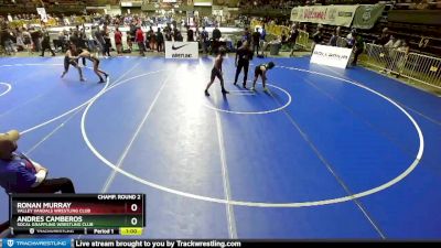 108 lbs Champ. Round 2 - Andres Camberos, Socal Grappling Wrestling Club vs Ronan Murray, Valley Vandals Wrestling Club