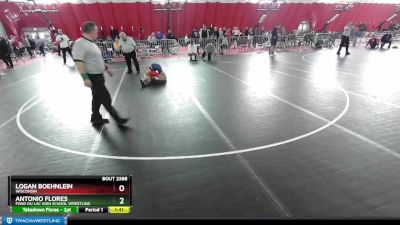 113 lbs 3rd Place Match - Logan Boehnlein, Wisconsin vs Antonio Flores, Fond Du Lac High School Wrestling