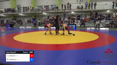 71kg Cons. Round 2 - Carter Nelson, Advanced WC vs Max Feltham, Sackville WC