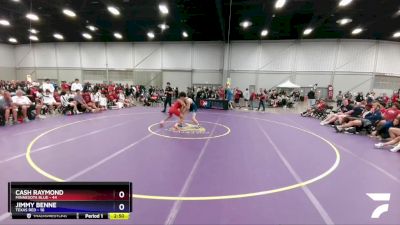 152 lbs Placement Matches (8 Team) - Cash Raymond, Minnesota Blue vs Jimmy Benne, Texas Red