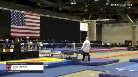 Leah Edelman - Double Mini Trampoline, ETA - 2021 USA Gymnastics Championships
