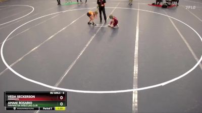 Round 3 - Veda Seckerson, Minnesota vs Amani Rosario, Farmington Wrestling Club