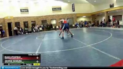 135 lbs Cons. Round 1 - George Seaburg, Rhyno Academy Of Wrestling vs Elias Litchfield, New Haven Wrestling Club