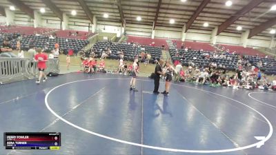 96 lbs Round 4 (6 Team) - Perry Fowler, Utah vs Ezra Turner, Idaho