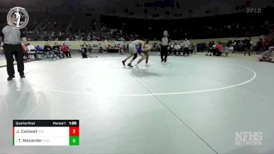 5A-175 lbs Quarterfinal - Tyren Alexander, CHICKASHA vs Jagger Caldwell, ADA