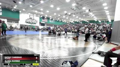 111 lbs Cons. Round 2 - Nataly Cardenas, Millikan vs Gloria Ramirez, Lakeside