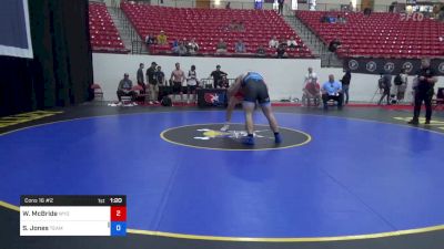 125 kg Cons 16 #2 - Winston McBride, Wyoming Wrestling Reg Training Ctr vs Shilo Jones, Team Idaho Wrestling Club