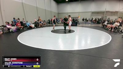 195 lbs Placement Matches (8 Team) - Riley Jones, Oregon vs Kalob Johnstone, Alabama