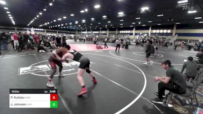 165 lbs Consi Of 8 #1 - Patrick Kubisa, None vs Jeremiah Johnson, Capital City WC