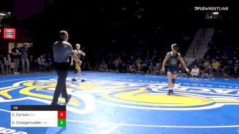 141 lbs Clay Carlson, SDSU vs Dylan Droegemueller, NDSU