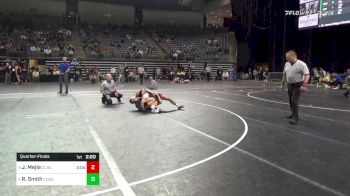 133 lbs Quarterfinal - Justin Mejia, Clackamas vs Ryan Smith, Cowley