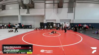 60 lbs Semifinal - Kyleigh Danielson, Texas Elite Wrestling Club vs Elisha Price Blalock, Vici Wrestling Club