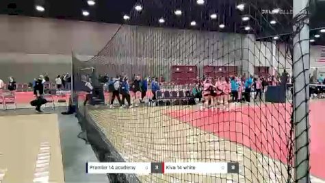 Premier 14 academy vs Kiva 14 white - 2022 JVA World Challenge presented by Nike - Expo Only