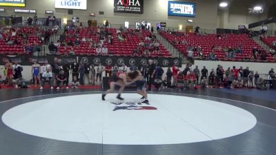 75 kg Cons 8 #2 - Cole Sackett, Angry Fish Wrestling vs Jayden O'Farrill, Bishop McCort High School Wrestling